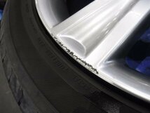 【宮城 塩釜発】中古 タイヤ・アルミホイールセット 4本 純正品 225/45R18 7.5J PCD114.3 オフセット+38 ※個人宛発送不可_画像9