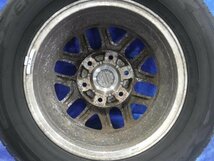 【宮城 塩釜発】中古 タイヤ・アルミホイルセット 4本 純正品 エルグランド E50 215/65R15 6J 6穴 PCD139.7 オフセット+35※個人宛発送不可_画像10