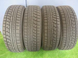 【青森発】中古 YOKOHAMA スタッドレス 冬 タイヤ iG60 185/65R15 4本 2017年製＜個人あて発送不可商品＞