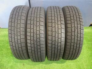 【青森発】中古 ZETRO スタッドレス 冬 タイヤ ice edge 3 145/80R13 4本 2017年製＜個人あて発送不可商品＞