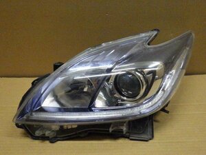 【岩手 盛岡発】中古 純正 プリウス PHV DLA-ZVW35 左ヘッドライト HID KOITO 47-52 点灯OK 劣化有 ＜個人宛は支店止め配送＞