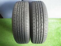 【青森発】中古 ブリヂストン サマー 夏 タイヤ NEXTRY 195/65R15 2本 2018年製＜個人あて発送不可商品＞_画像1