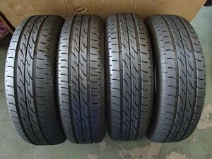 【青森発】中古 ブリヂストン サマー 夏 タイヤ NEXTRY 175/65R14 4本 2021年製＜個人宛て発送不可＞