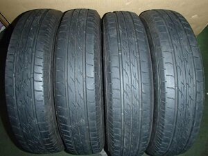 【青森発】中古 ブリヂストン サマー 夏 タイヤ NEXTRY 145/80R13 4本 2021年製＜個人宛て発送不可＞