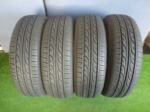 【青森発】中古 ダンロップ サマー 夏 タイヤ ENASAVE EC202 175/65R14 4本 2019年製＜個人あて発送不可商品＞