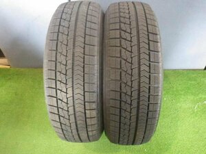 【青森発】中古 ブリヂストン スタッドレス 冬 タイヤ VRX 175/60R16 2本 2020年製＜個人宛て発送不可商品＞