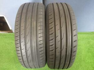 【青森発】中古 TOYO サマー 夏 タイヤ PROXES CF2 SUV 215/60R16 2本 2018年製＜個人あて発送不可商品＞