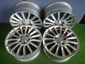 【青森発】中古 アルミ ホイール 社外 Weds LEONIS 16x7J 5H PCD 114.3 +53 4本 キャップ欠品＜個人宛発送不可商品＞