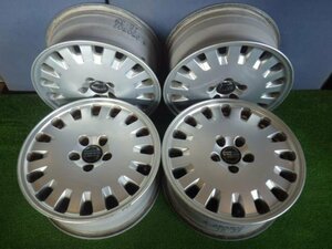 【青森発】中古 アルミ ホイール ボルボ純正 16x6.5J 5H PCD 108 +43 4本 ＜個人宛発送不可商品＞