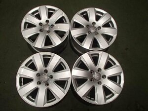 【青森発】中古 アルミ ホイール アウディ純正 16x7.5J 5H PCD 112 +45 4本 ＜個人宛発送不可商品＞