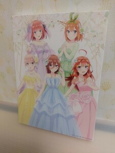 【未使用・美品】五等分の花嫁展 Memories ビッグキャンバスボード。