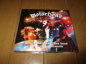 ★★Motorhead・モーターヘッド■輸入盤2枚組CD：Better Motorhead Than Dead - Live At Hammersmith