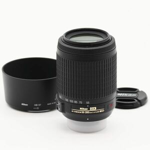 【美品】Nikon ニコン AF-S DX VR Zoom Nikkor 55-200mm F4-5.6G IF-ED #1552