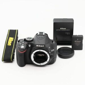 【美品】★ショット数「2880回」Nikon ニコン D5200 ボディ #1601