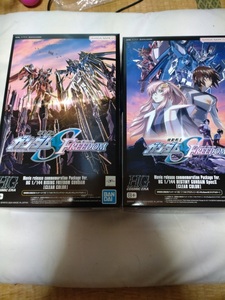  new goods unopened theater version public memory package HG gun pra Rising freedom Destiny Gundam SPECⅡ clear color 1 set 