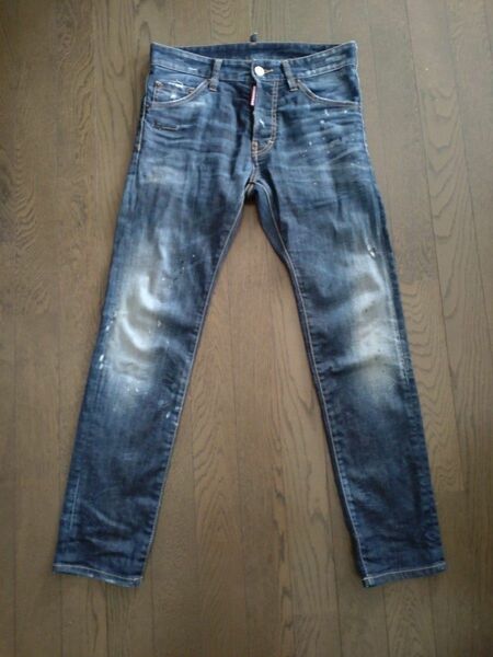 DSQUARED2　ディースクエアード2 ダメージ ペイント　size42