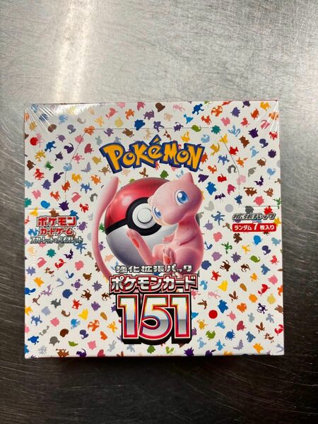 ポケモンカードゲーム 151BOX シュリンク付