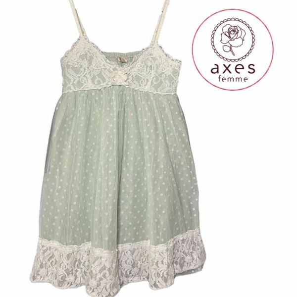 【No.209】axes femme キャミソールワンピース Mサイズ