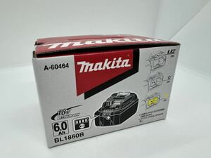 未使用品 開封品 makita マキタ純正 リチウムイオンバッテリー 6.0Ah 18V BL1860B マキタ