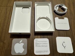 iPhone 15 Pro Apple 空箱 USB-C充電ケーブル 付属品 シール 