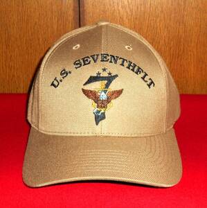  unused *U.S.NAVY Seventh Fleet America navy no. 7.... part. identification cap ( ball cap )