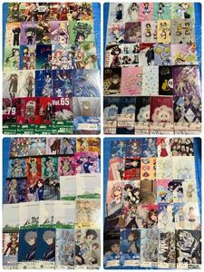  anime goods set clear file 125 sheets horse .nananiji Kantai collection One-piece evaga Lupin li Zero set sale large amount 