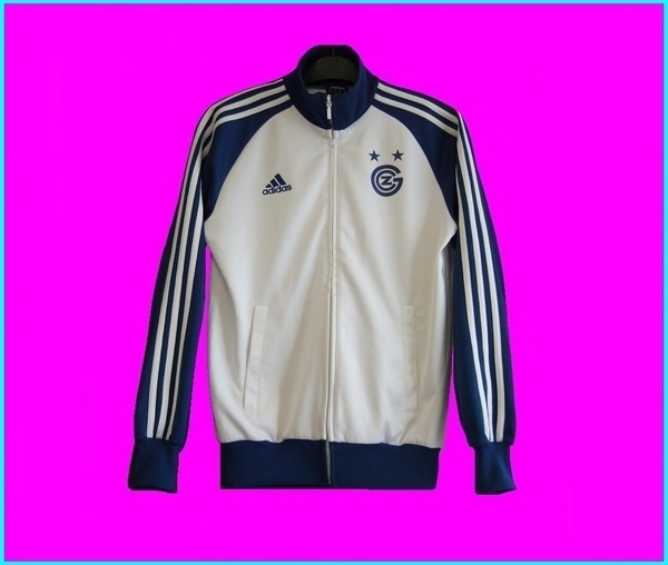 【★☆adidas BlueWHITE★☆3LINEレアmodel】