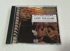 PICK UP ARTIST VOCAL 26 ANDY WILLIAMS アンディ・ウィリアムス MOON RIVER / LOVE IS MARRY SPLENDORED THINGS 国内盤 CD　　3-0449