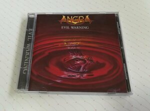 ANGRA アングラ - EVIL WARNING イーヴル・ウォーニング 国内盤 CD 94年盤　　4-0213
