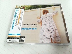 American Hi-Fi アメリカン・ハイファイ 「The Art Of Losing」 日本盤 CD 帯あり 日本語解説書あり　　2-0903