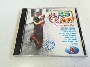 25 TANGOS INSTRUMENTALES Volume 4 V.A. 輸入盤 CD 97年盤　　4-0130