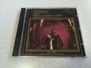 LUCIANO PAVAROTTI ルチアーノ・パヴァロッティ - IN CENCERT (Rigoletto-La Traviata-La Boheme) 輸入盤 CD 88年盤　　4-0156