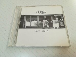 JEFF MILLS ジェフ・ミルズ - ACTUAL アクチュアル US盤 CD　　4-0013