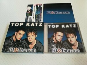 PJ & DUNCAN PJ&ダンカン - TOP KATZ トップ・キャッツ 日本盤 CD 96年盤 帯あり 日本語解説書あり　　3-0120