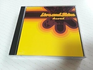 ASWAD アスワド 「LIVE AND SHINE ライヴ・アンド・シャイン」 日本盤 CD+8cmCD 95年盤　　2-0692