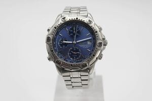 SEIKO セイコー メンズ　腕時計　クォーツ　クロノグラフ　稼働中