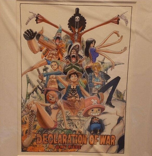 ONE PIECE ワンピース 複製原画 リトグラフ ジャンプフェスタ2009 希少 未開封