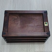 MARUZEN 丸善 森林楽 文具シェルフ 書斎/木製 引き出し 文具ポート 収納 小物入れ ケース ボックス 中古 送料無料 即決_画像3