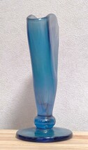 FENTON USA フェントン アートガラス レトロ 花瓶 フラワーベース インテリア ヴィンテージ 中古 送料無料 即決 _画像5
