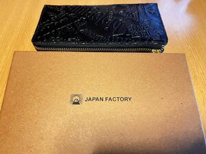 JAPAN FACTORY 長財布　ほぼ新品です。