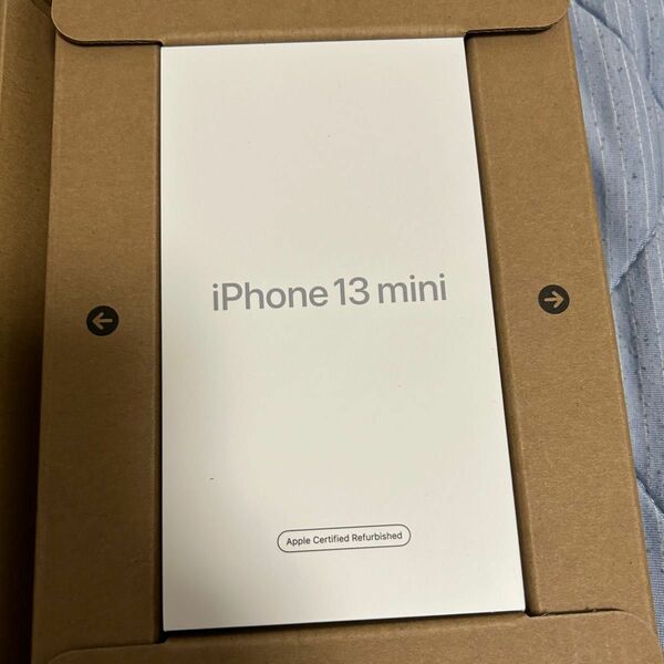 アップル iPhone13mini 128GB ミッドナイト Midnight 黒 未使用品 Apple認定整備品