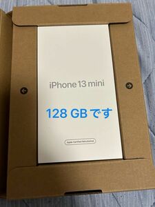 Apple iPhone13mini 128GB ミッドナイト Midnight 黒 未使用品 認定整備品 CY50