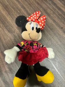 東京ディズニーランド ぬいぐるみバッチ ミニー