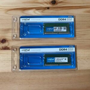 crucial DDR4 SO-DIMM 8GB 2枚 PC4-19200 (CFD CD4N2400CM-8G) ノートPC用