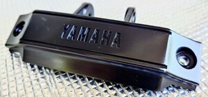 ★YAMAHA/ヤマハ V-MAX1200 純正フロントエンブレム 実働車両取外 ※研磨＋耐熱ブラック＋ウレタンクリア＋軽く仕上げ済