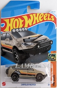 2024 #182 ホットウィール Chrysler Pacifica クライスラー パシフィ Hot Wheels HW Vans 1/5 NEW 日本未発売