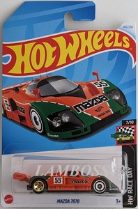 2024 #145 ホットウィール Mazda 787B マツダ 787B Hot Wheels HW Race Day 7/10 NEW 日本未発売