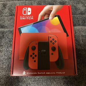 (中古商品) Nintendo switch / 任天堂 スイッチ 有機ELモデル・マリオレッド