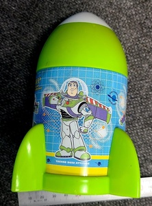 Disney TOY STORY Techno Buzz Attitude mission accomplished トイストーリー バズ ロケット缶 小物入 ディズニー