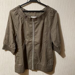 ノーカラージャケット　サンカンシオン　単品